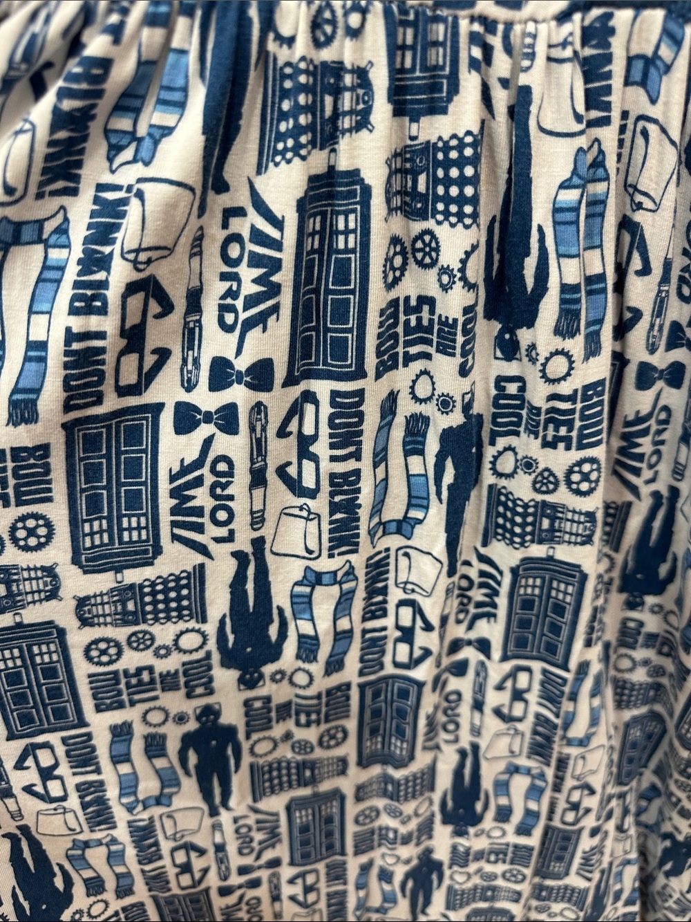 Dr. Who Peter Pan Collar Dress - Picture 5 of 7